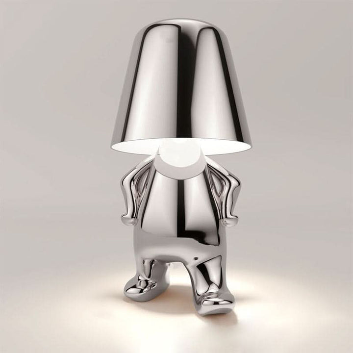 Genopladelig LED Bordlampe med Touchkontrol og Justerbart Lys