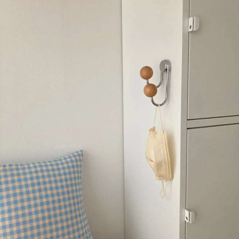 Magnetiske Dot Krog i Sølv, Rød og Sort