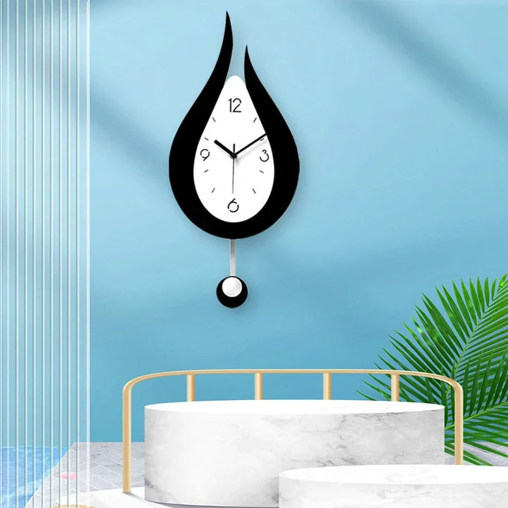 Elegant Moderne Vægur med Unikt Design