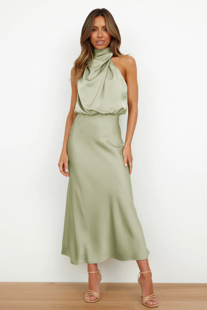 Mariana™ | Elegant Halterneck Aftenkjole