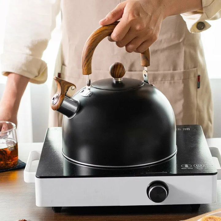 Rustfrit Stål Kedel med Universal Fløjte, 2.5/3 Liter