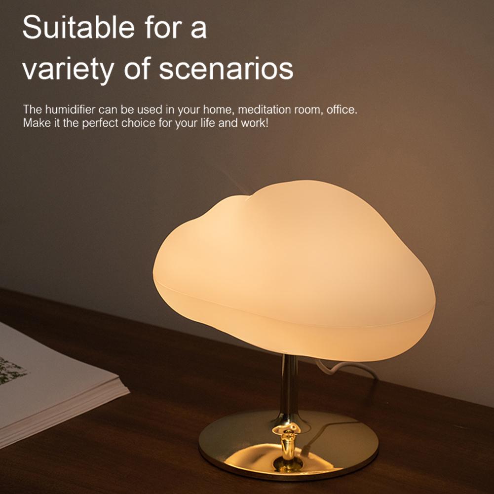 Skyformet Aromaterapi Diffuser med LED Belysning