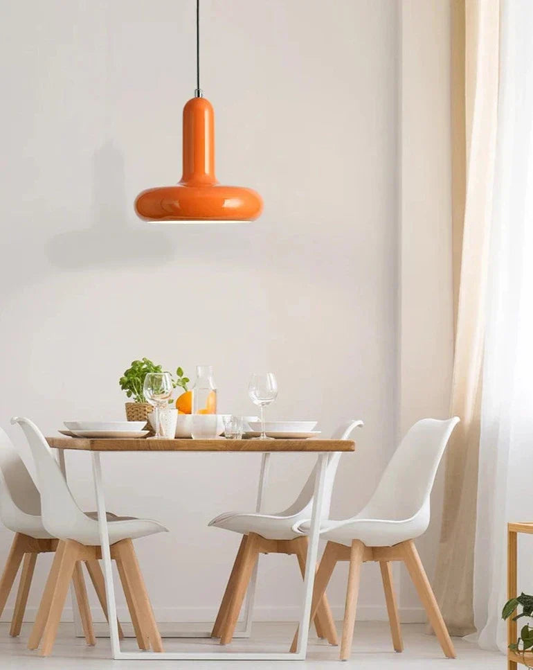 Dansk Macaron Pendel Lampe i Livlige Farver