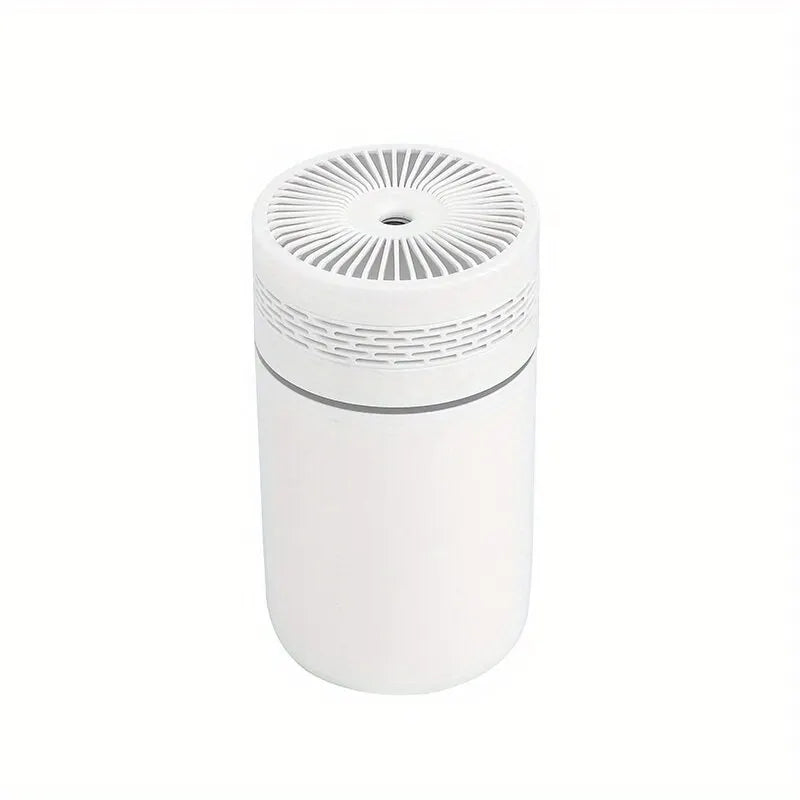 USB Bil Luftfugter med LED Lys og Aromaterapi