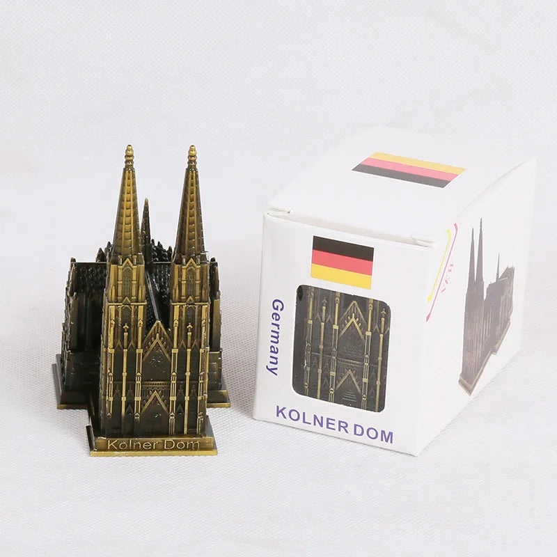 Antik Bronze Model af Köln Katedral