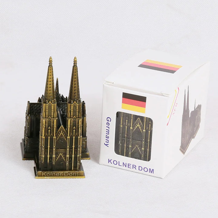 Antik Bronze Model af Köln Katedral