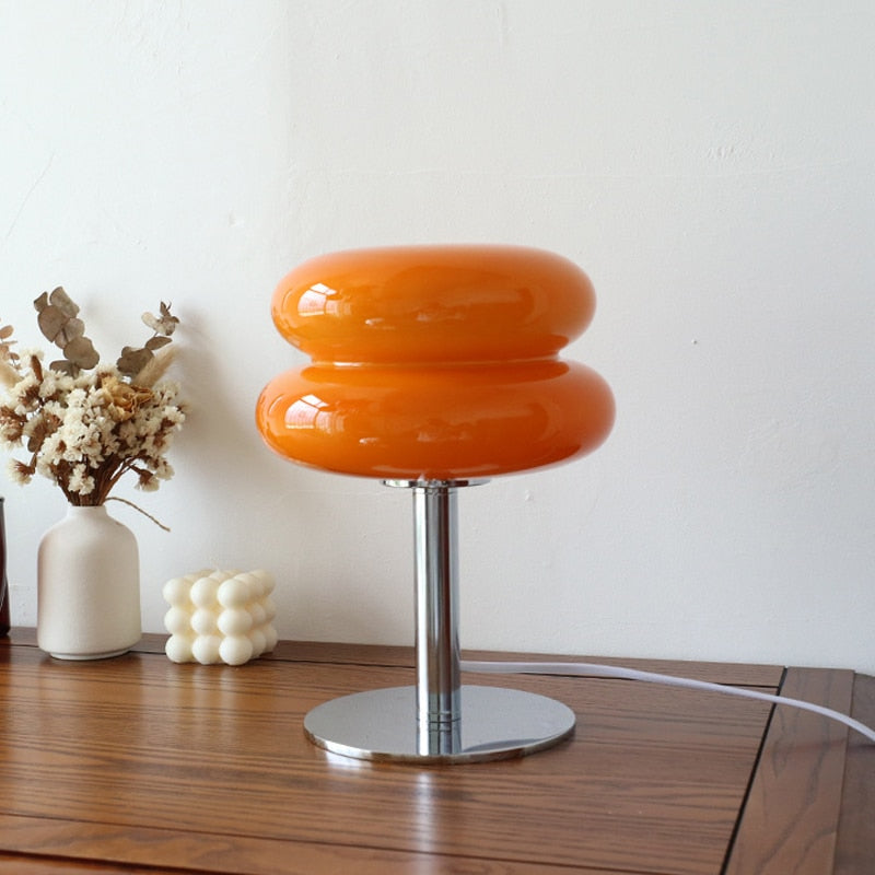Dæmpbar Macaron Bordlampe med LED Lys