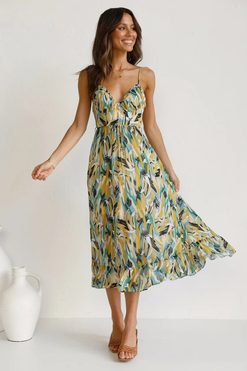 TropicLush™ | Elegant Kjole