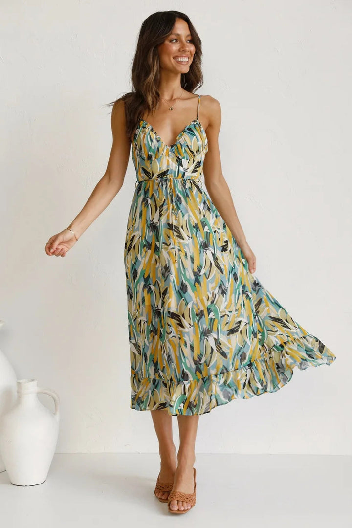 TropicLush™ | Elegant Kjole