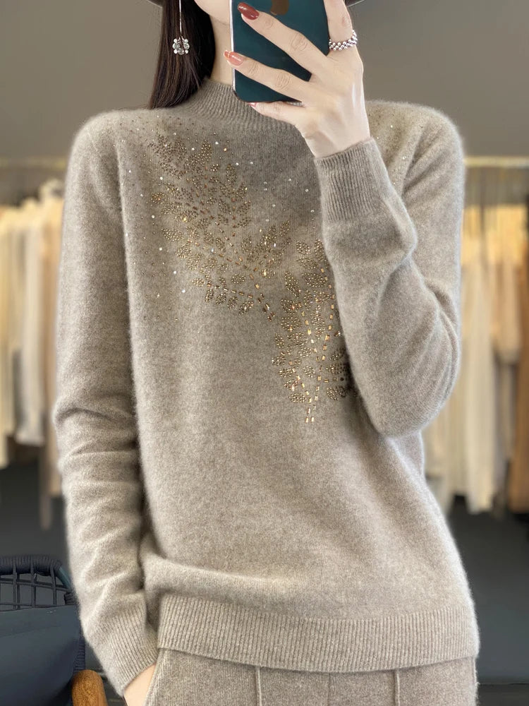 Serenella™ | Udsmykket Sweater