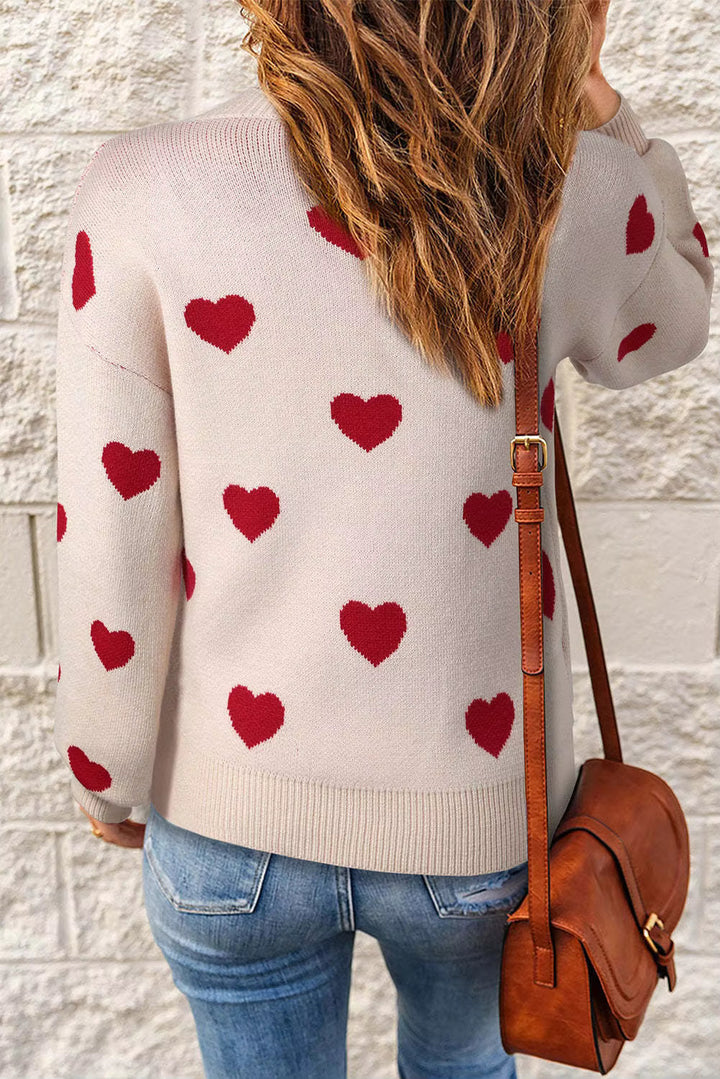 Katherine™ | Elegant Hjerter Sweater