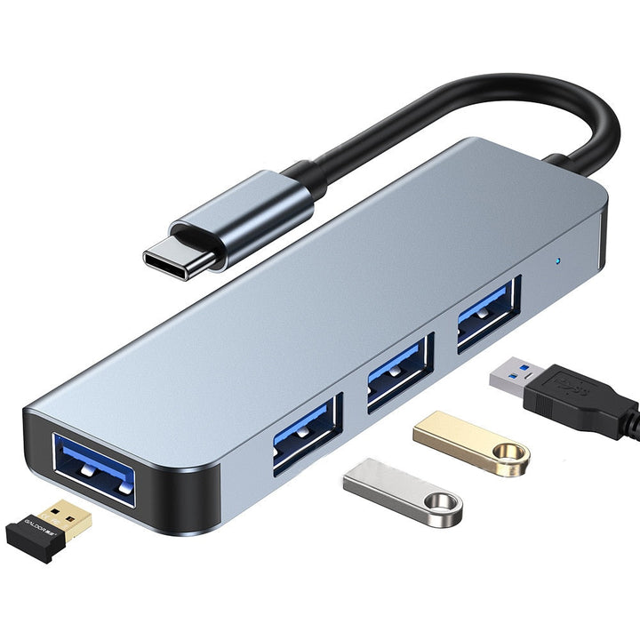 Thunderbolt 3 USB-C Hub med 4K HDMI, PD og SD/TF Kortlæser