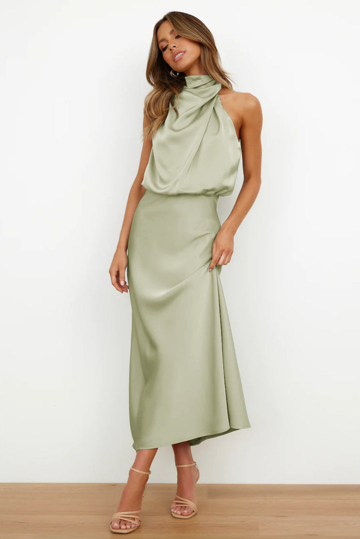 Mariana™ | Elegant Halterneck Aftenkjole