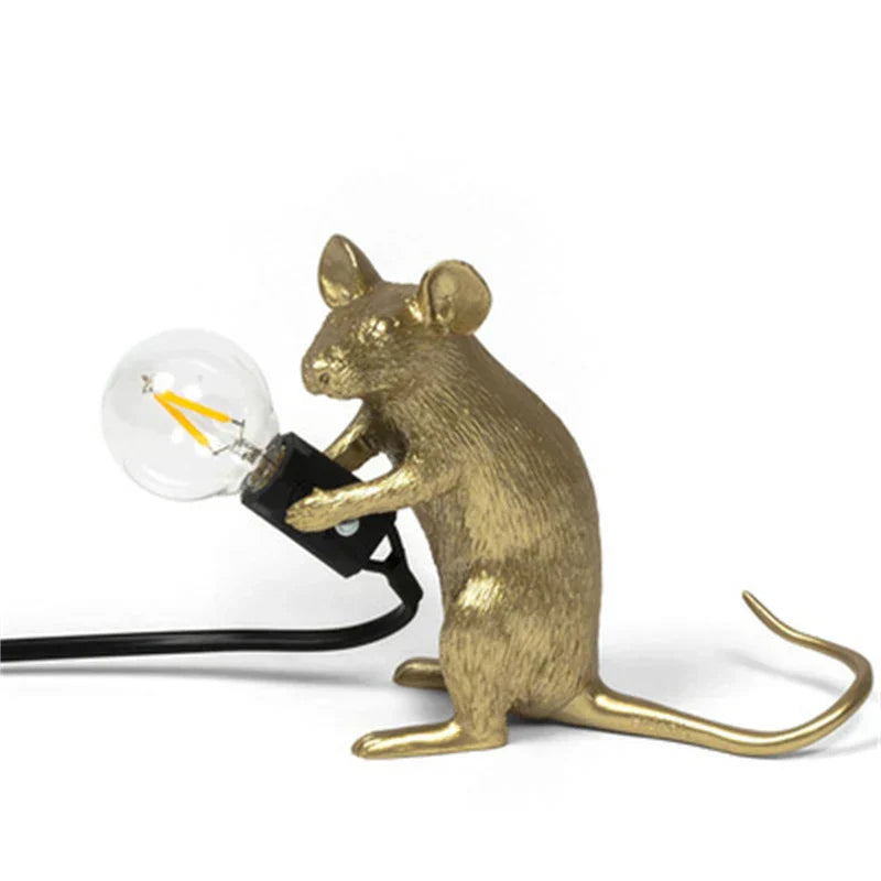 LED Dyre Bordlampe med Harer, Katte eller Egern