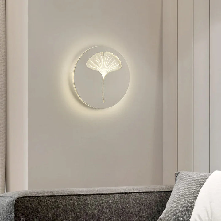 Minimalistisk LED Væglampe i Aluminium og Akryl