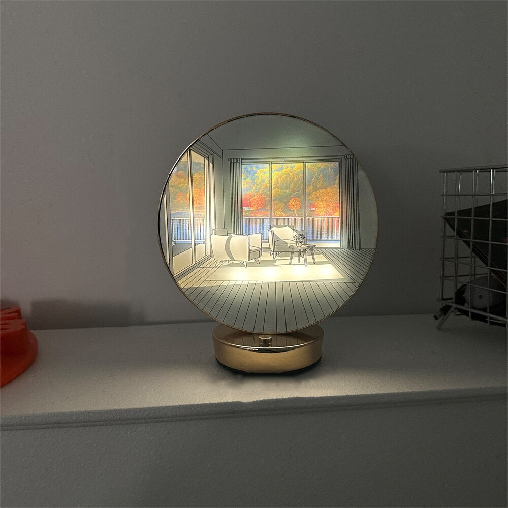 Moderne Dæmpbar Bordlampe med Touch-Funktion