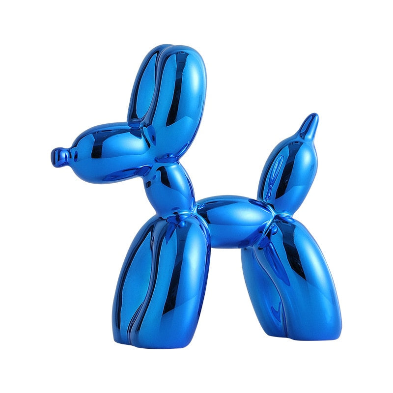 Ballonhund Skulptur i Harpiks - Kunstnerisk Hjem Decor Figur