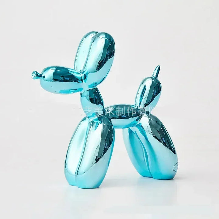 Håndlavet Harpiks Balloon Dog Skulptur i Moderne Design
