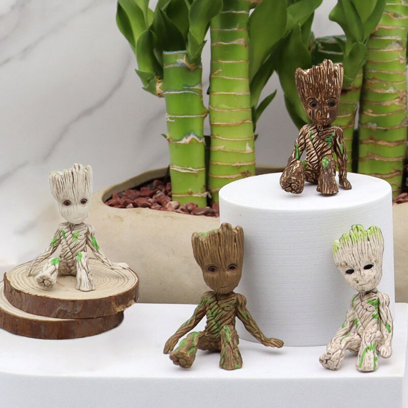 Mini Groot Figur i Harpiks - Legende Kontor Dekor