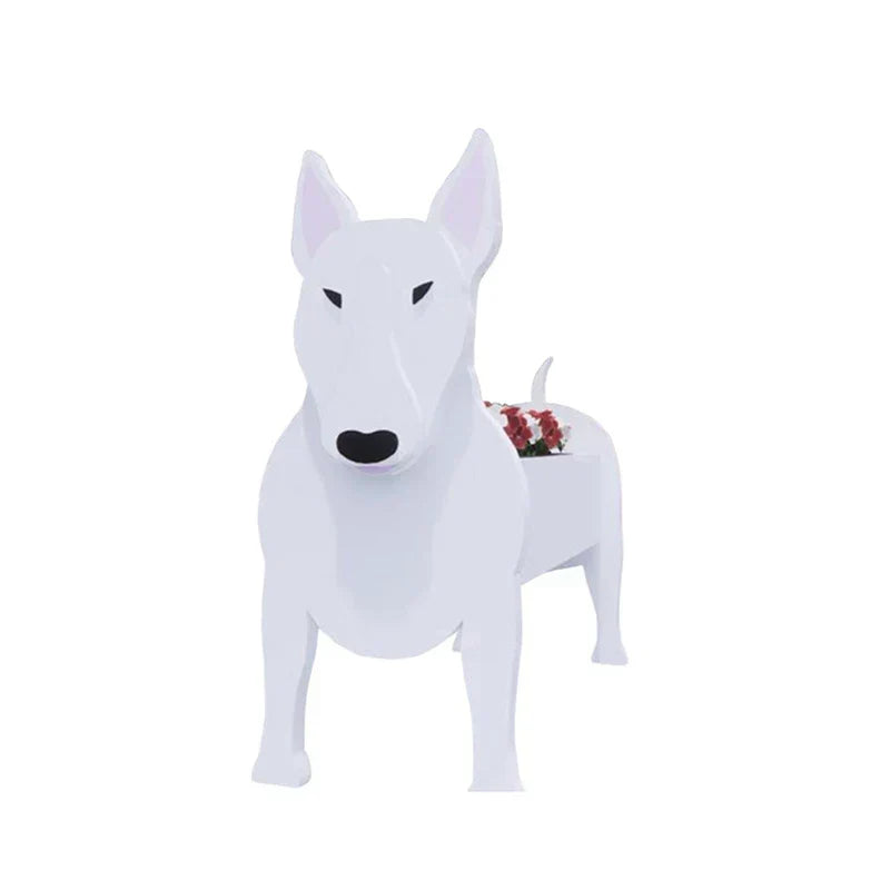 Hund-formet Blomsterkrukke til Indendørs og Udendørs Brug