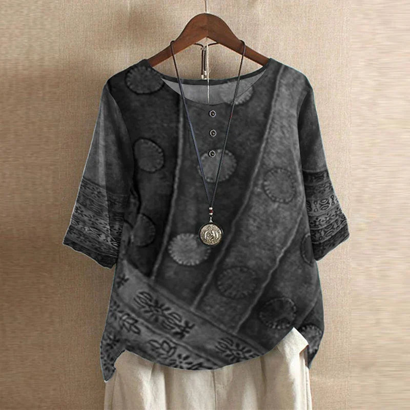 Anya™ | Retro-inspireret Bluse