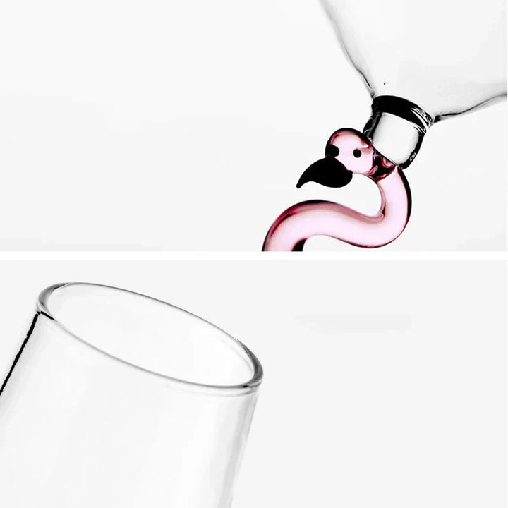 Flamingo Håndtag Glasvarer Sæt til Cocktails og Vin