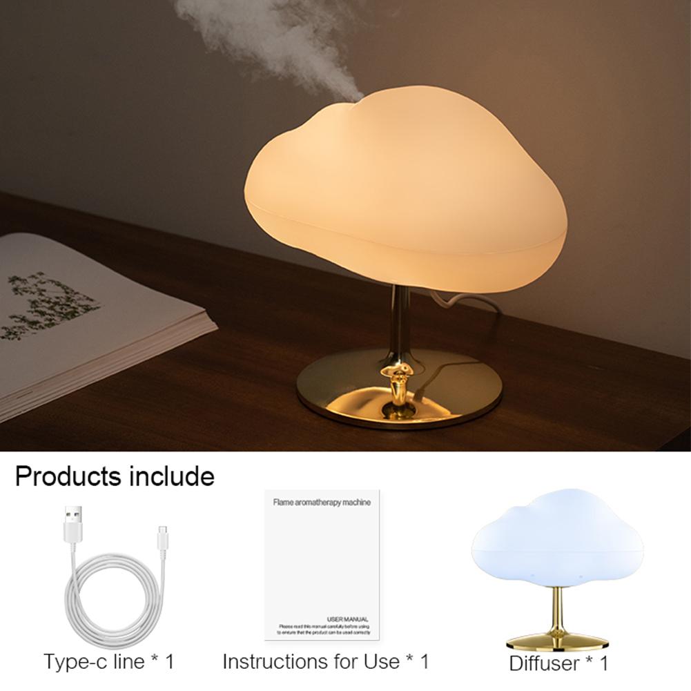 Skyformet Aromaterapi Diffuser med LED Belysning