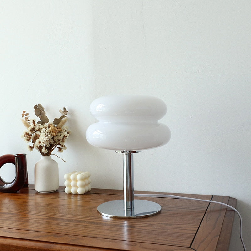 Dæmpbar Macaron Bordlampe med LED Lys