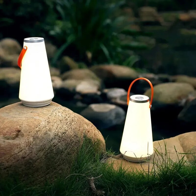 Industriel Touch Bordlampe med LED og Trådløs Funktion