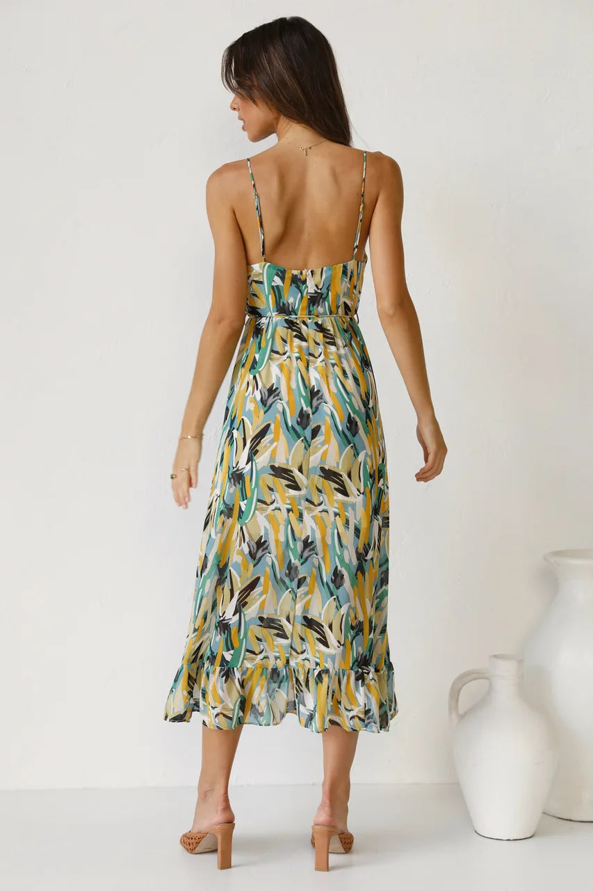 TropicLush™ | Elegant Kjole