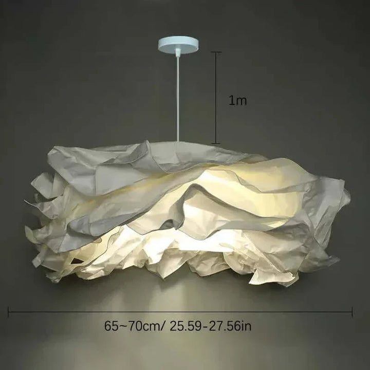 DIY Sky-inspireret Papirlampe Skærm - Justerbar op til 70 cm