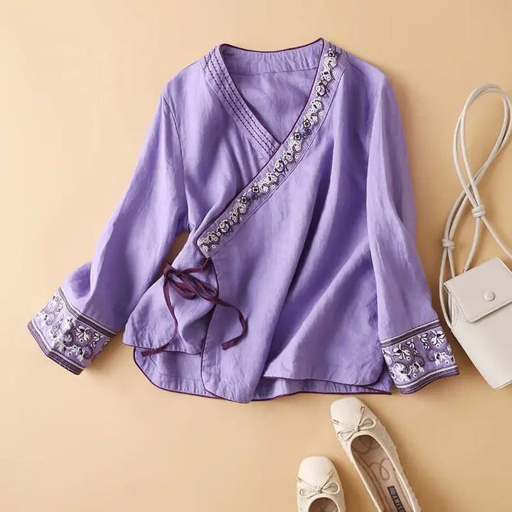 Lotus™ | Afslappet Mønster Breeze Top