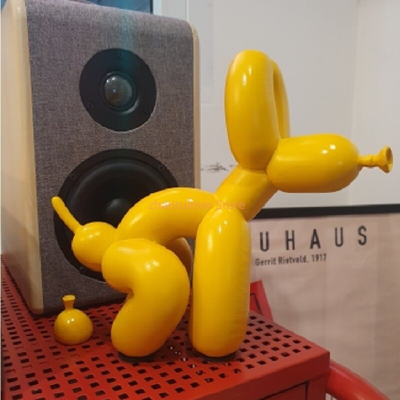 Ballonhund Skulptur i Harpiks - Kunstnerisk Hjem Decor Figur
