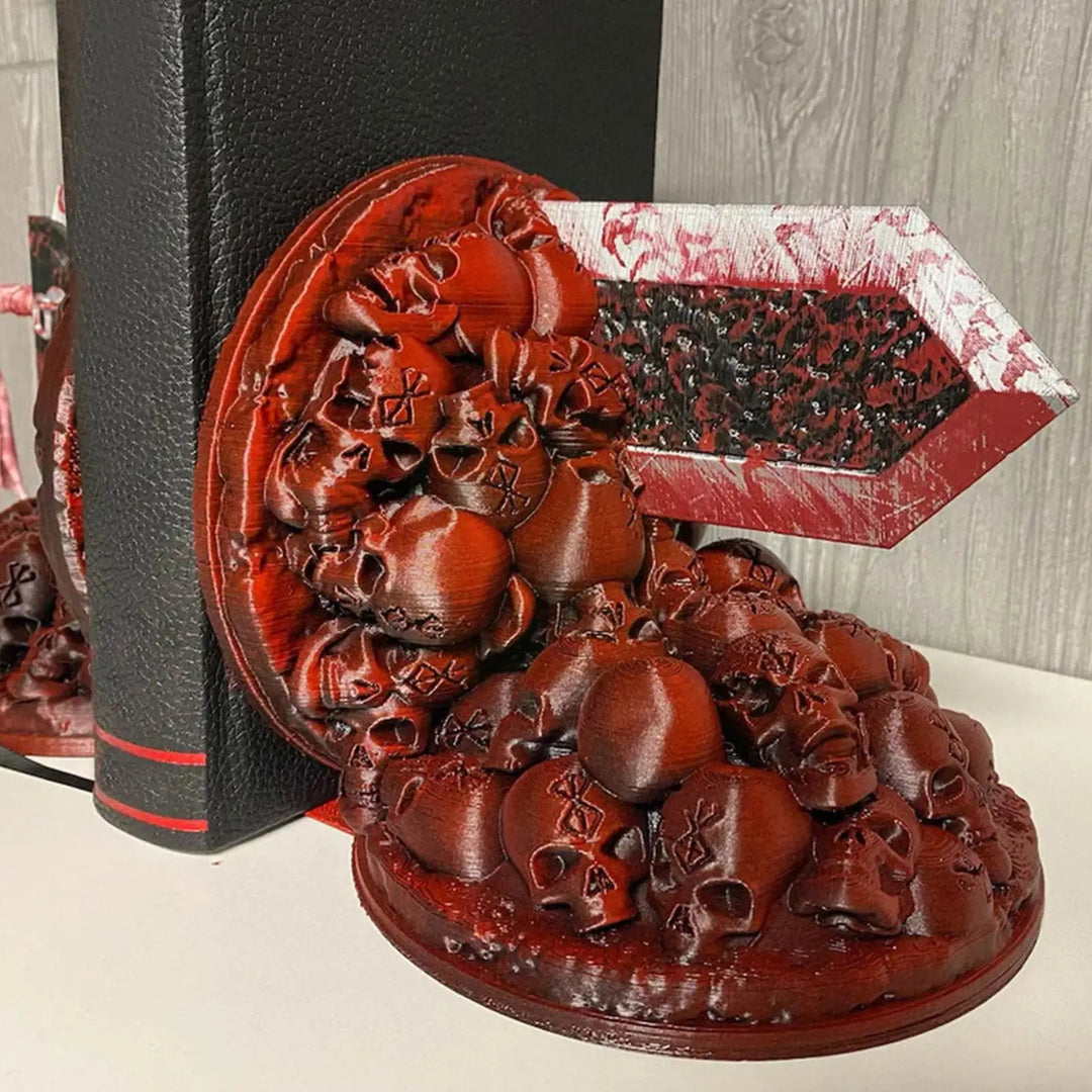 Dragon Hunter Bogholdere i Resin med Knivedesign
