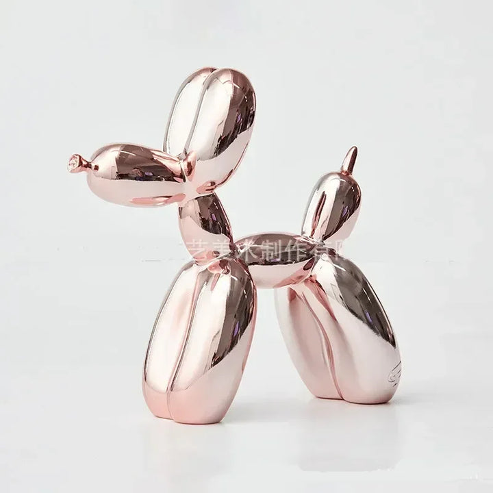 Håndlavet Harpiks Balloon Dog Skulptur i Moderne Design