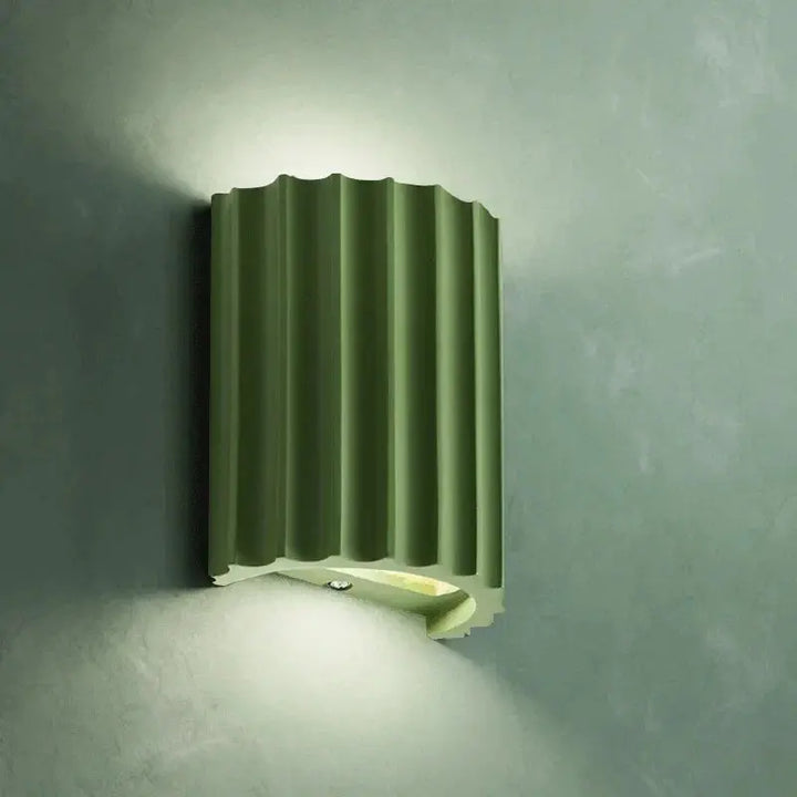 Moderne Harpiks Væglampe i Elegant Minimalistisk Design