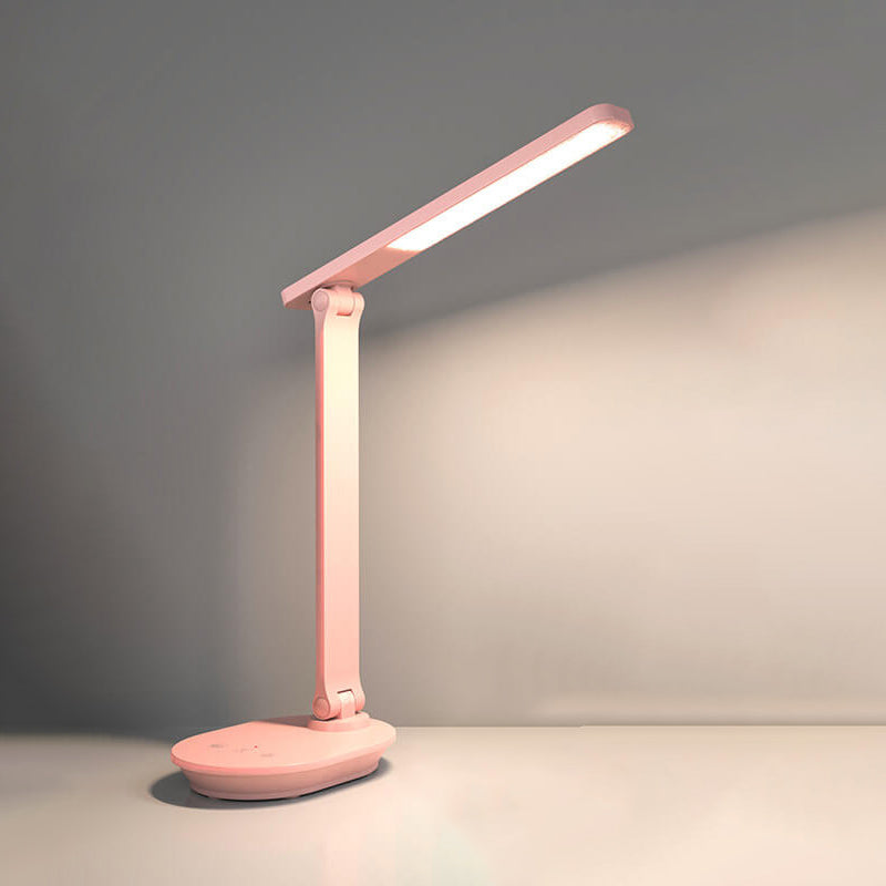 Foldbar Genopladelig LED Skrivebordslampe - Øjenpleje Design