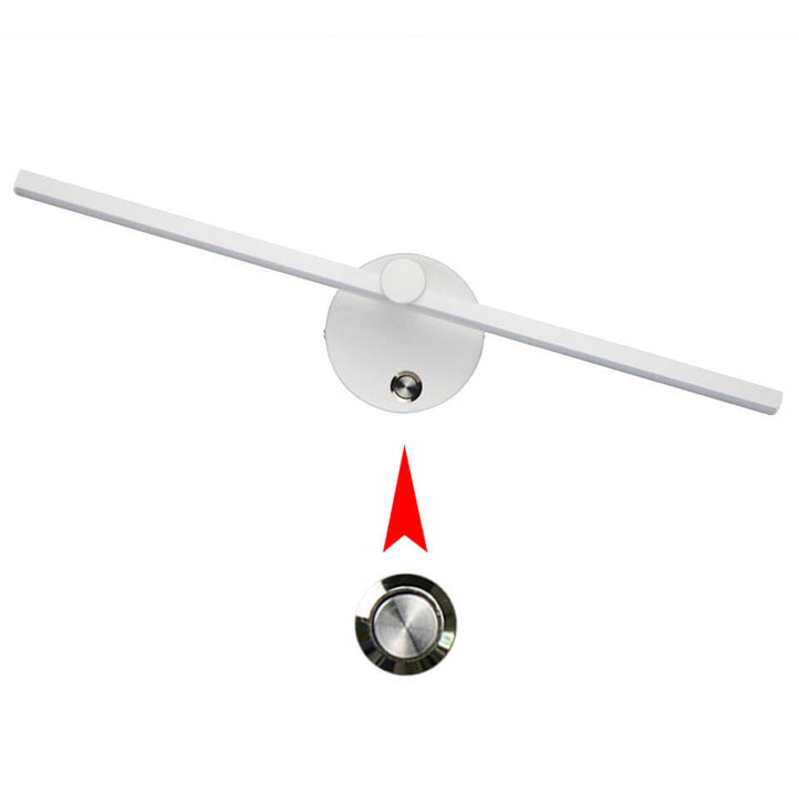 Moderne Aluminium Væglampe med Integreret LED - Sort, Hvid, Guld