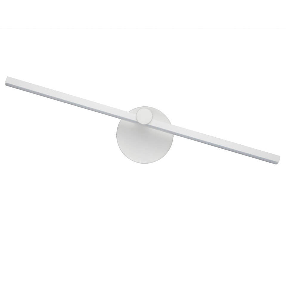 Moderne Aluminium Væglampe med Integreret LED - Sort, Hvid, Guld