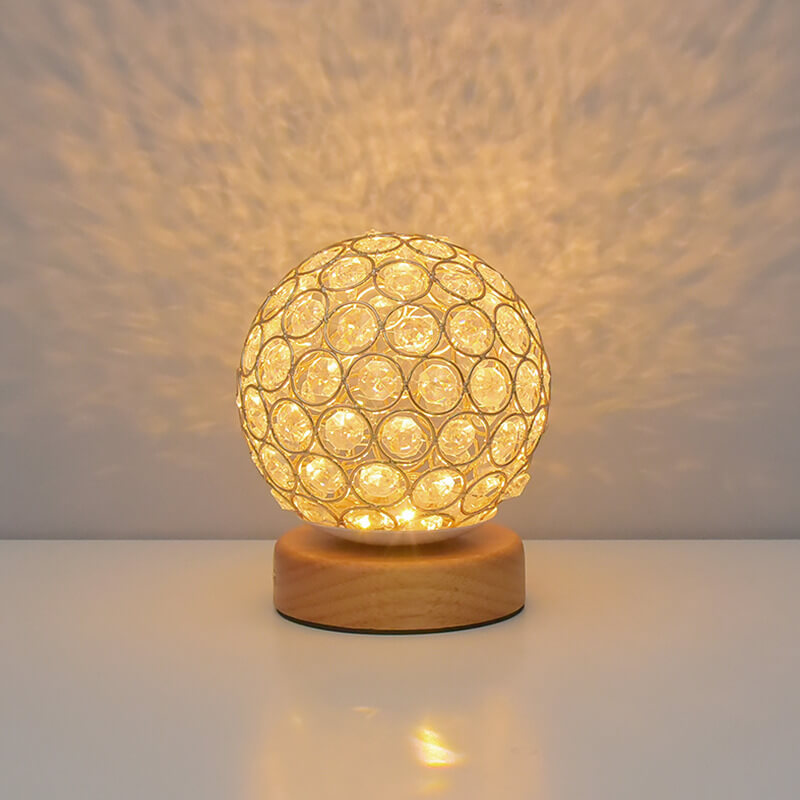 Moderne Genopladelig LED Bordlampe med Touch Kontrol
