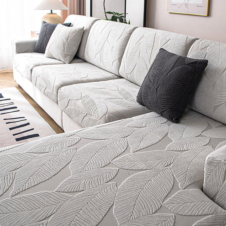 Vandtæt Jacquard Sofa Cover med Banansblade