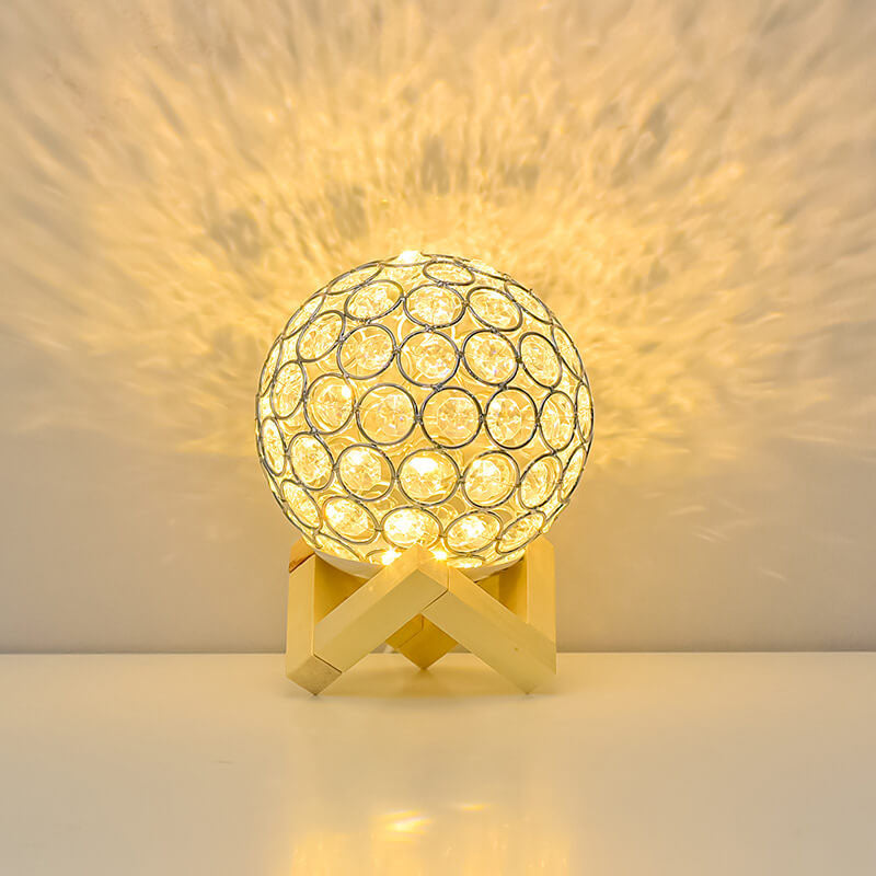Moderne Genopladelig LED Bordlampe med Touch Kontrol