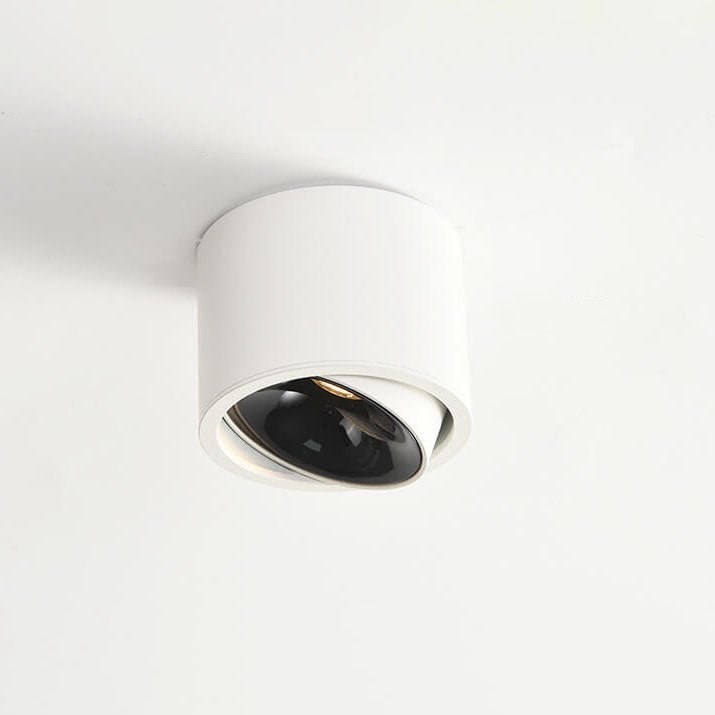 Justerbar Minimalistisk LED Loftlampe i Sort eller Hvid
