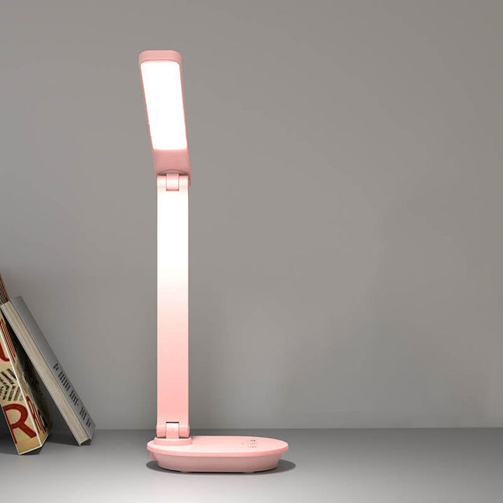 Foldbar Genopladelig LED Skrivebordslampe - Øjenpleje Design