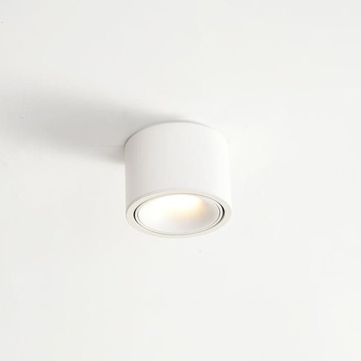 Justerbar Minimalistisk LED Loftlampe i Sort eller Hvid