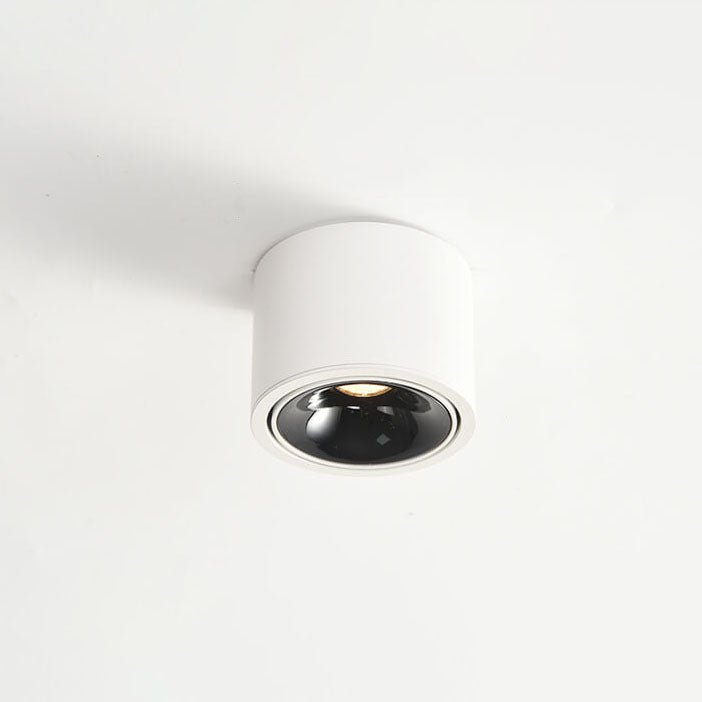 Justerbar Minimalistisk LED Loftlampe i Sort eller Hvid