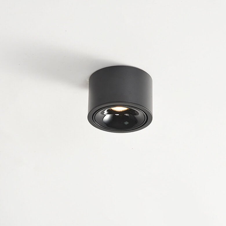 Justerbar Minimalistisk LED Loftlampe i Sort eller Hvid