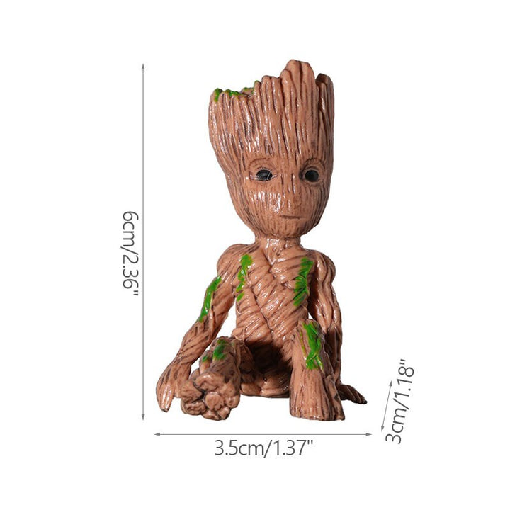 Mini Groot Figur i Harpiks - Legende Kontor Dekor