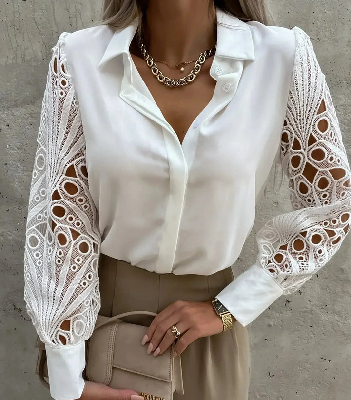 Lily™ | Elegant Bluse med Fantastiske Ærmer