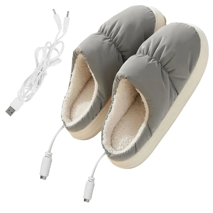 Opvarmede Plush Sko med Justerbare Temperaturer